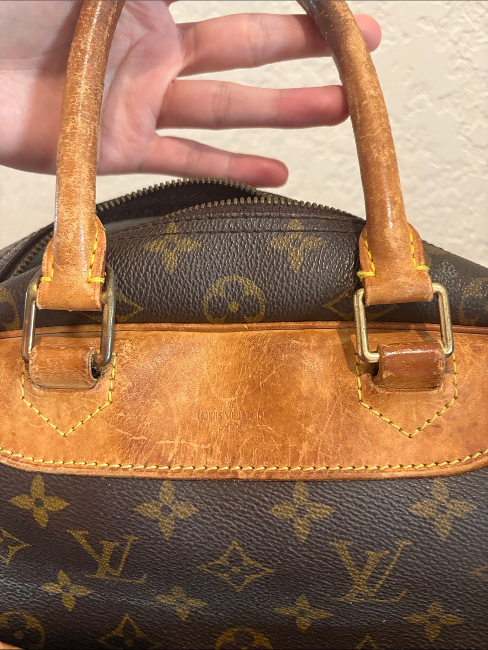 LOUIS VUITTON VI0948 Monogram Deauville Handbag - Picture 14 of 16